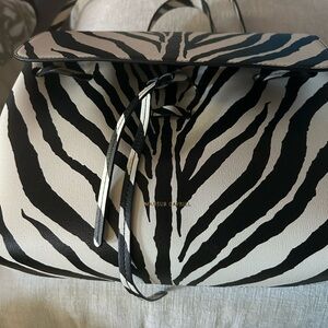 Mansur Gavriel Zebra Print Backpack